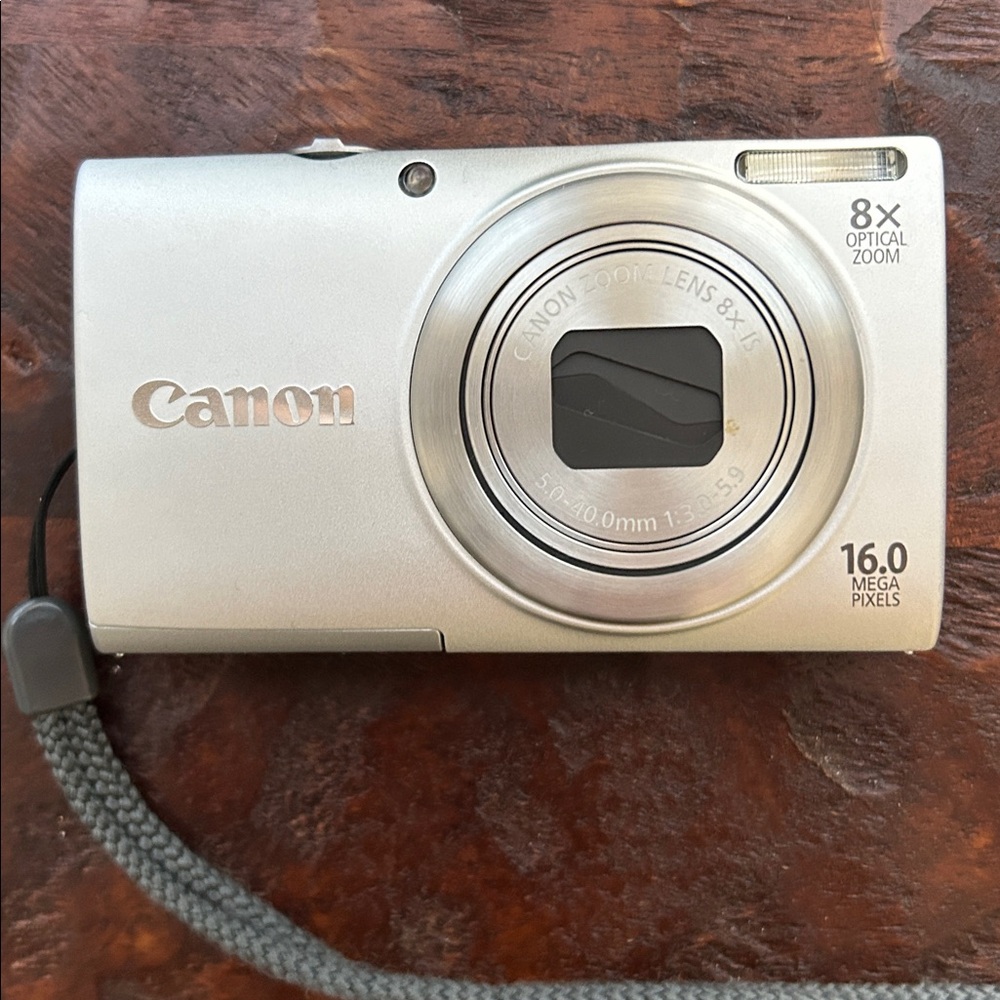 Canon PowerShot A4000 Silver Compact Camera with 16.0 MP